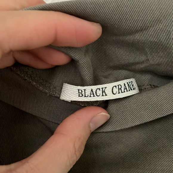 BLACK CRANE • folded neck dress - Picture 11 of 16